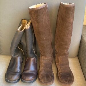 Two Pairs of UGG Boots (Sizes 6 and 7)